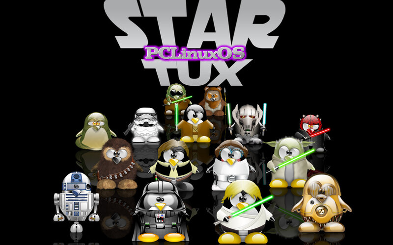 Star Wars themed penguin characters