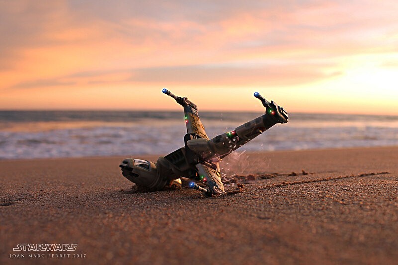Star Wars Toy on Beach