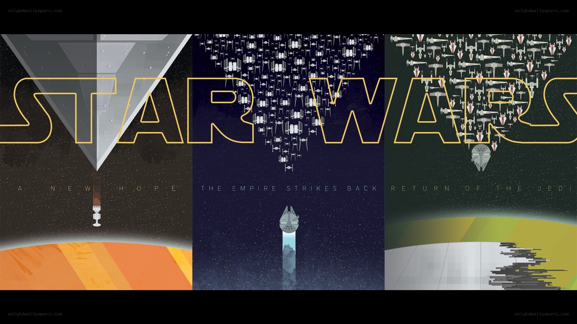 Star Wars Trilogy Art