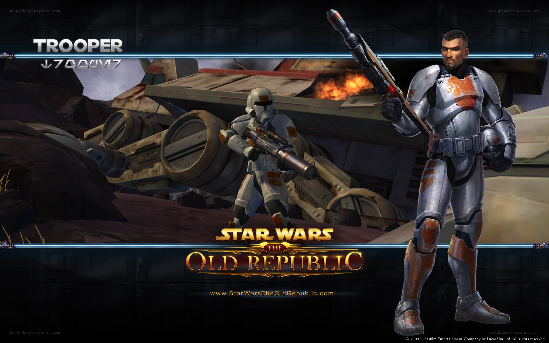 Star Wars Troopers in Action
