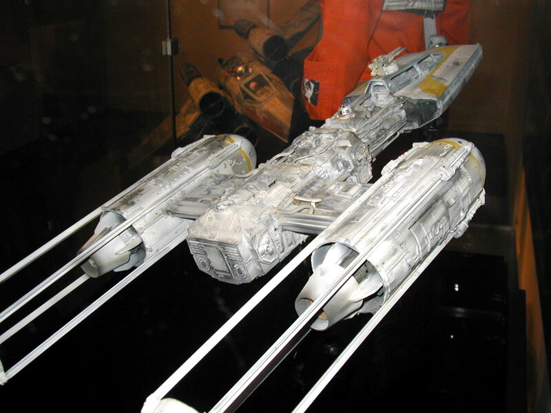 Star Wars Y-wing model