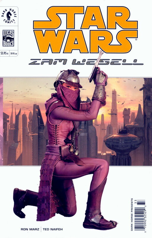 Star Wars Zam Wesell comic cover