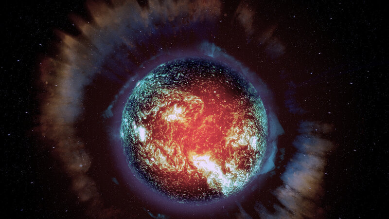 Star with Nebula