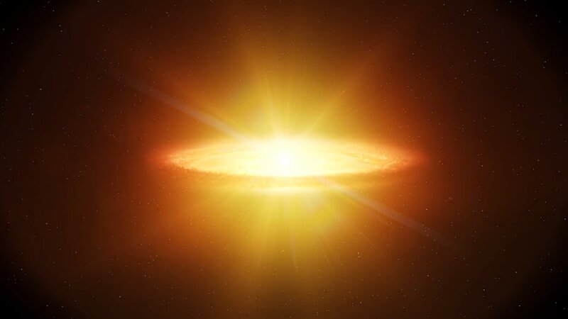 Star with Protoplanetary Disk