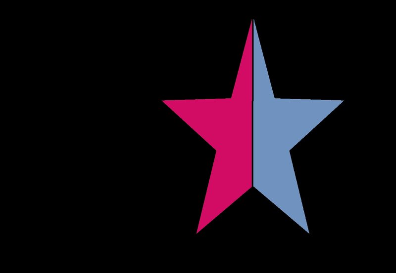 Star with Two Colors