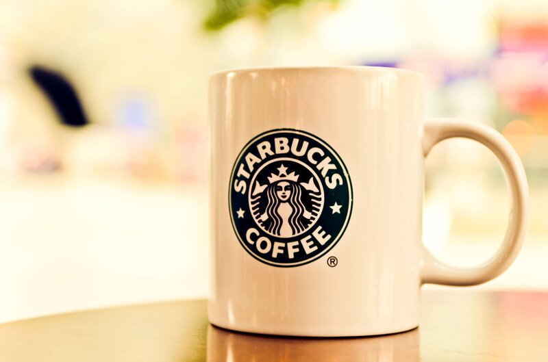 Starbucks Coffee Mug — White, Calm, Photograph