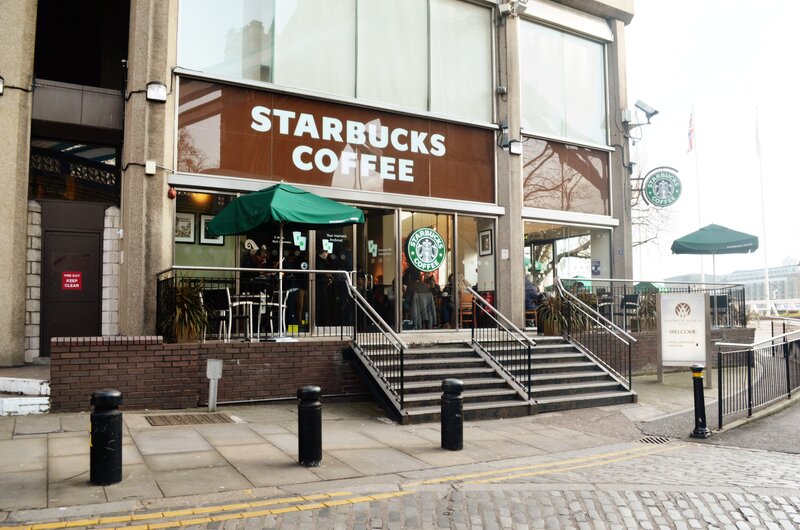 Starbucks coffee shop exterior