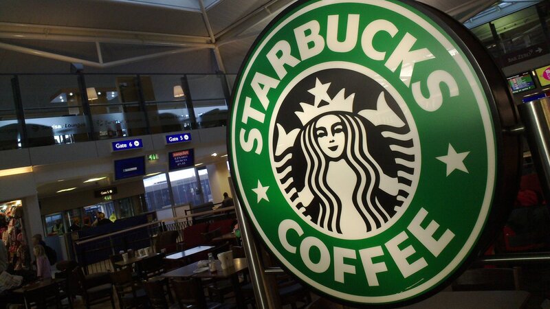 Starbucks Coffee Sign — Green
