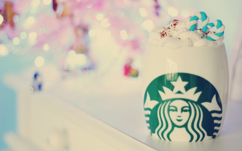 Starbucks Cup with Whipped Cream