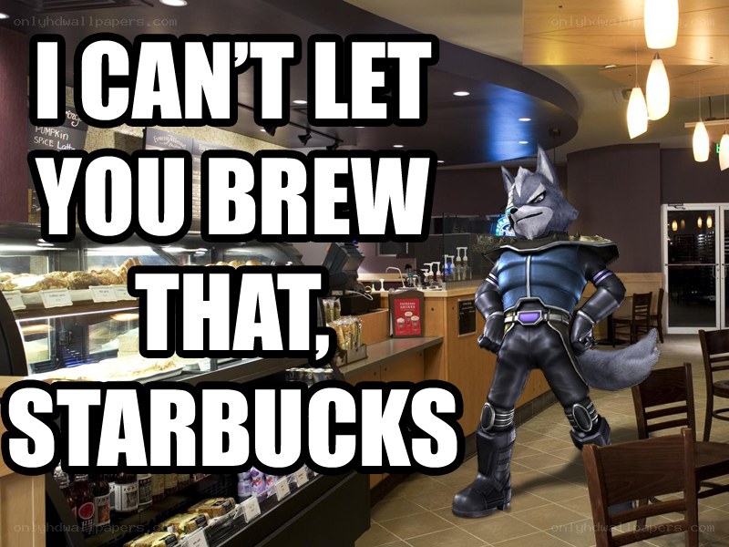 Starbucks meme with Fox