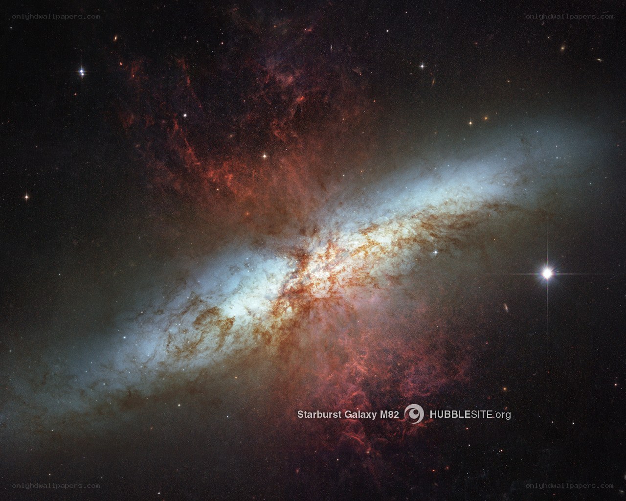 Starburst Galaxy M82