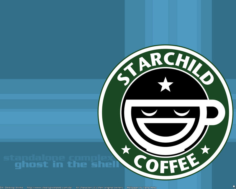 Starchild Coffee logo wallpaper