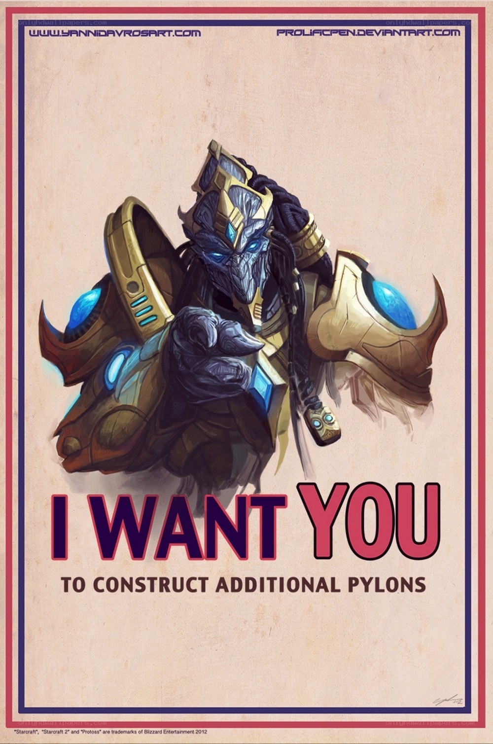 Starcraft 2 propaganda poster
