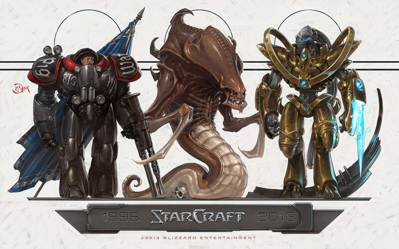 StarCraft character art