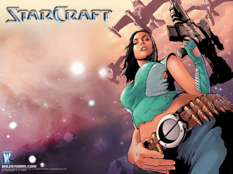 StarCraft comic art