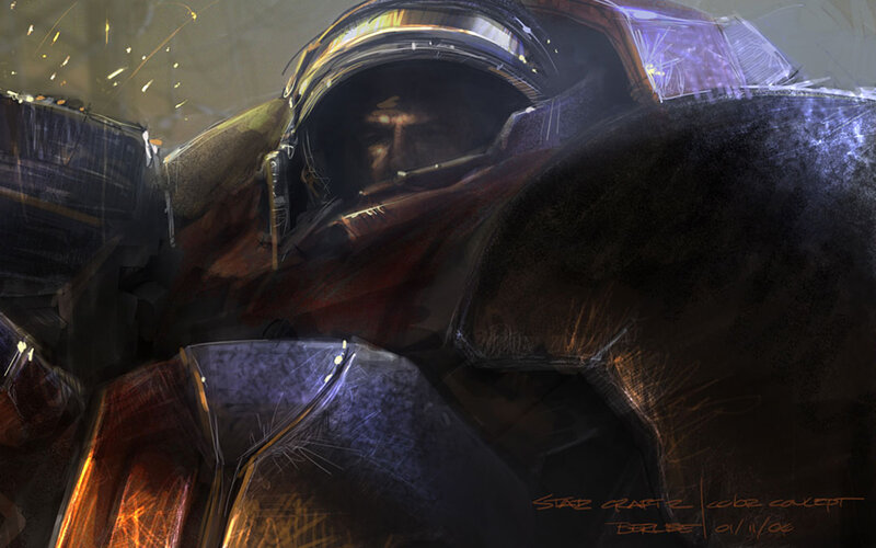 StarCraft II armor concept