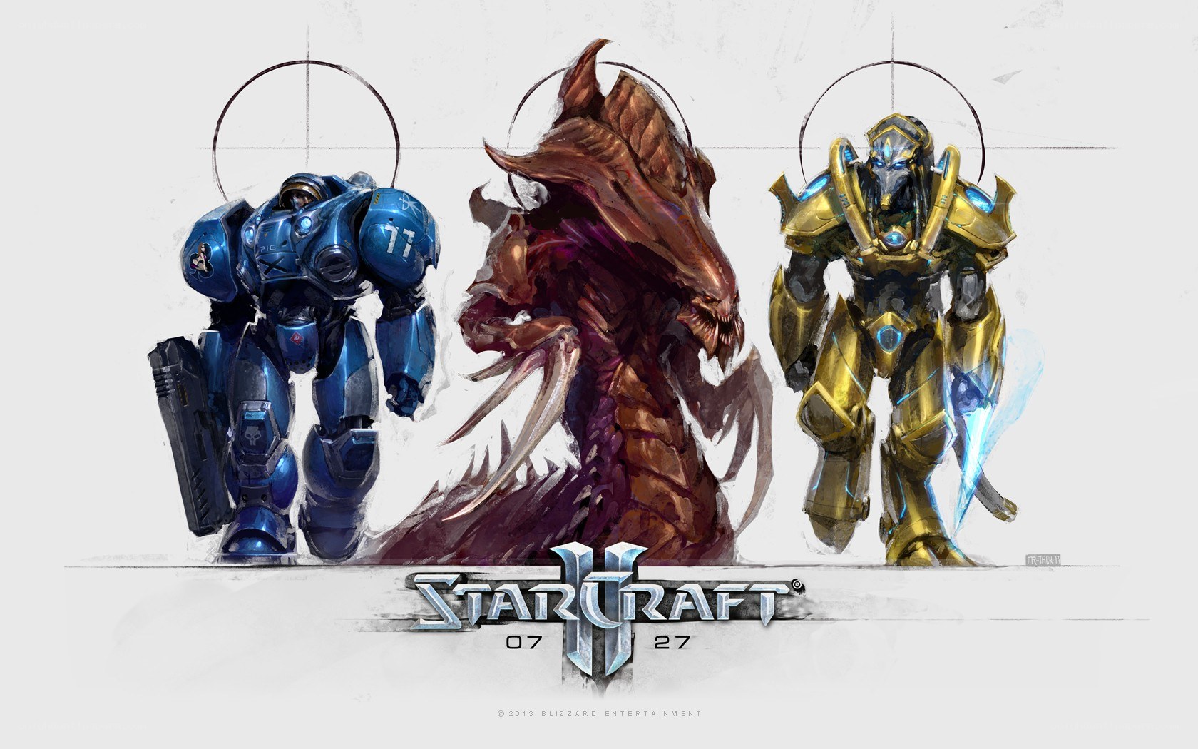 StarCraft II character concept art