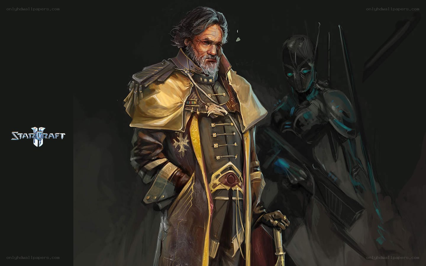 Starcraft II character concept art