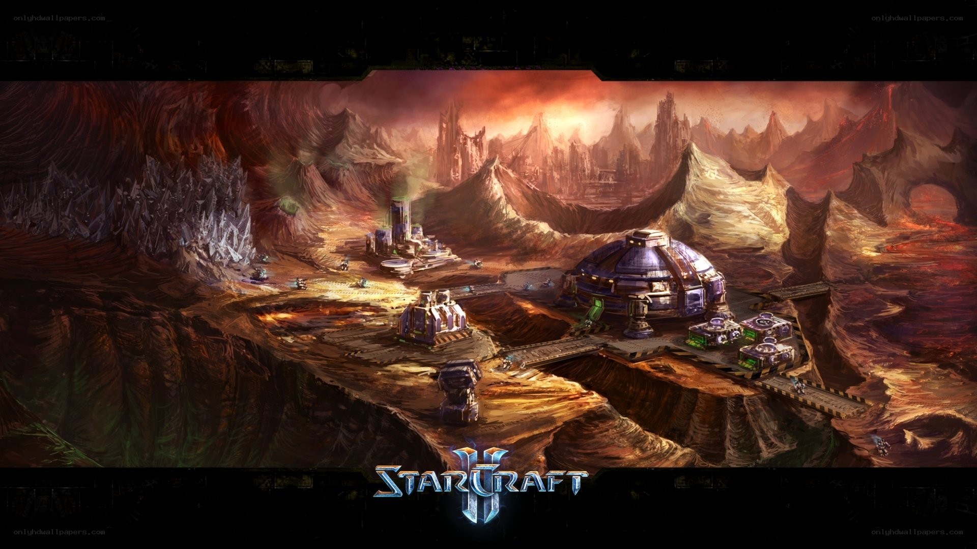 StarCraft II game art