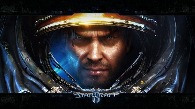 StarCraft II game cover art