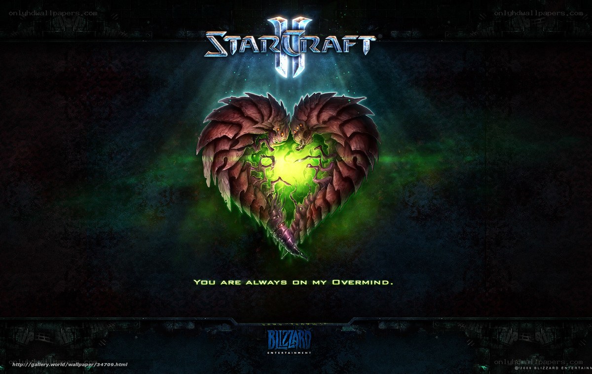 StarCraft II heart logo