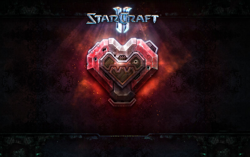 StarCraft II logo artwork