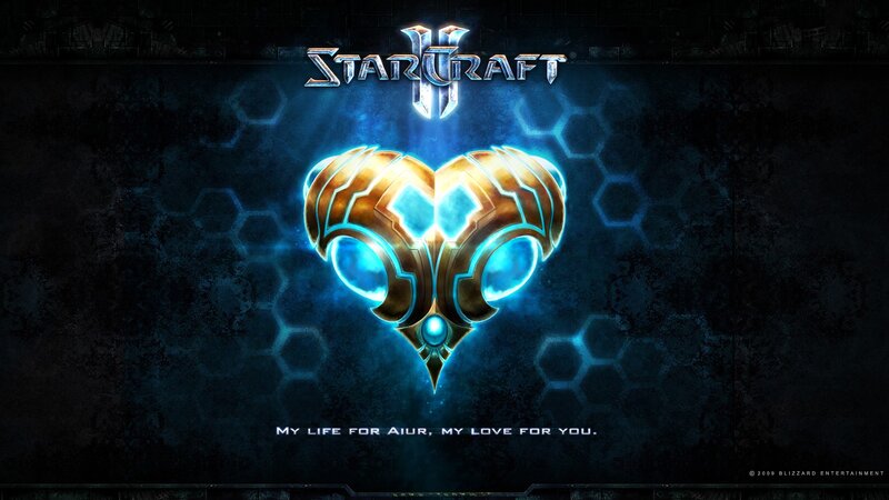 StarCraft II Logo — Blue