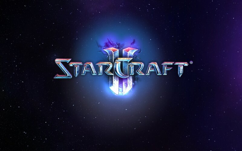 StarCraft II Logo — Purple