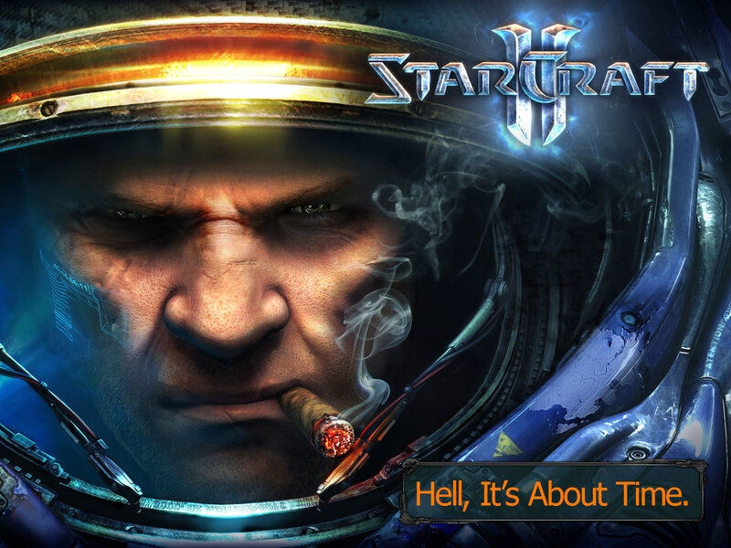 StarCraft II promotional art