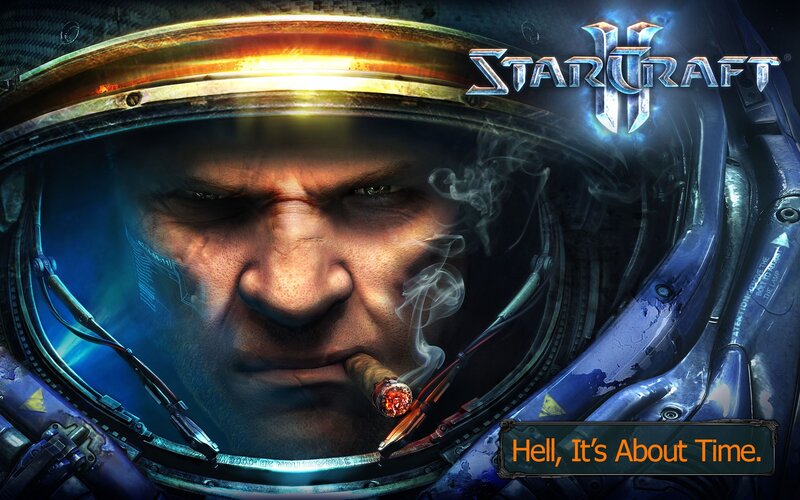 StarCraft II promotional art
