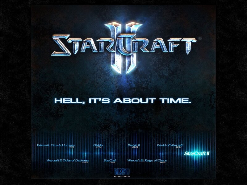 StarCraft II promotional art