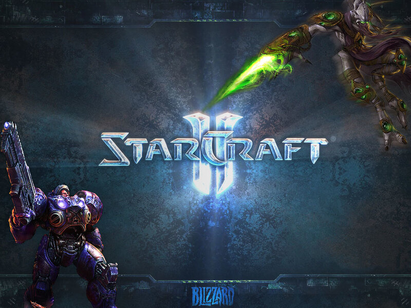StarCraft II promotional artwork