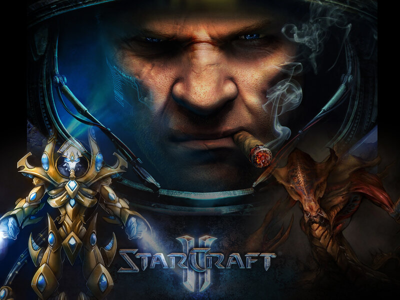 StarCraft II promotional artwork