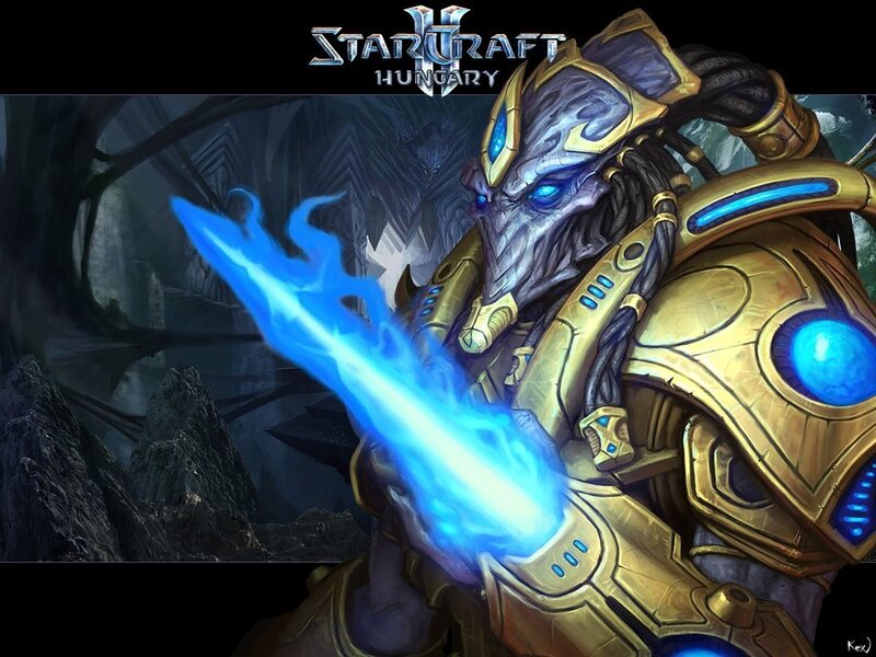 StarCraft II Protoss warrior