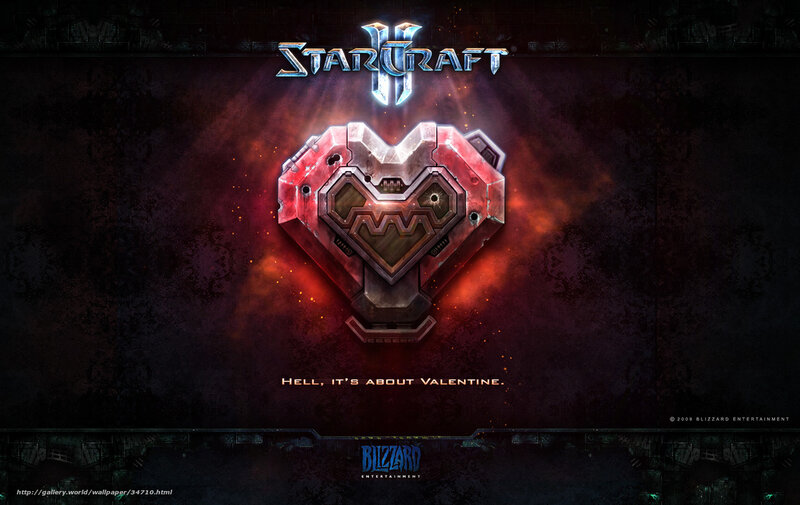 StarCraft II Valentine's wallpaper