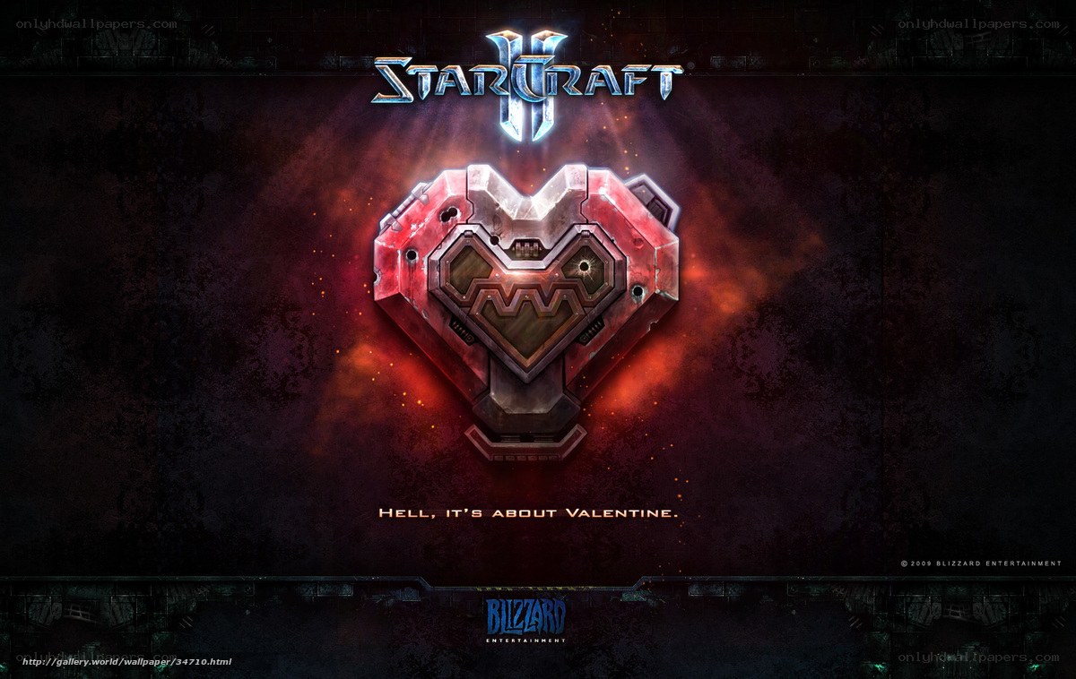 StarCraft II Valentine's wallpaper