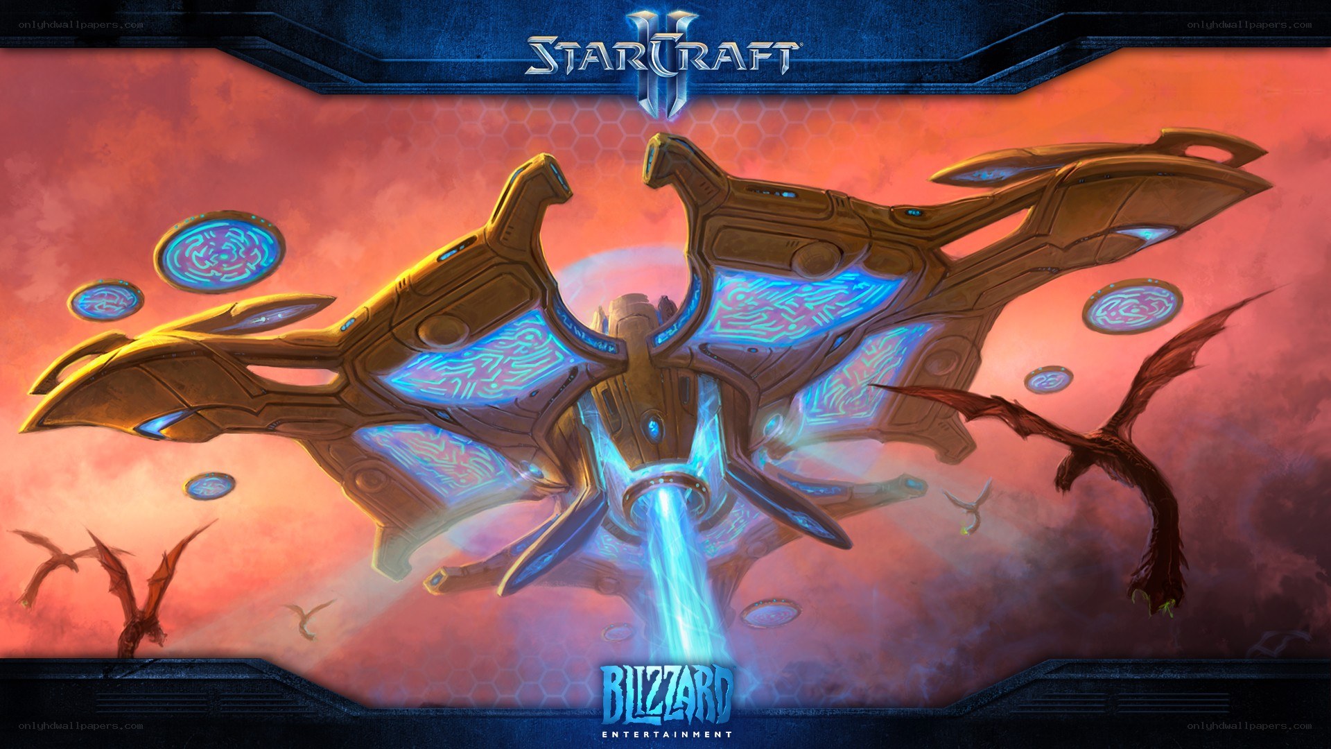 StarCraft II Zerg ship