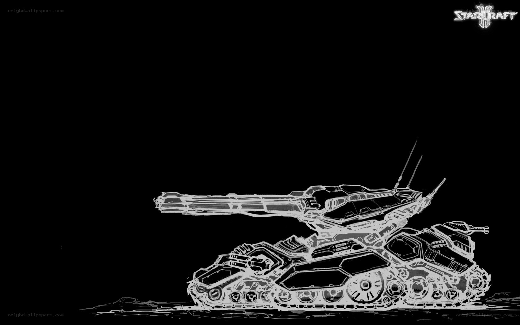 StarCraft tank concept art