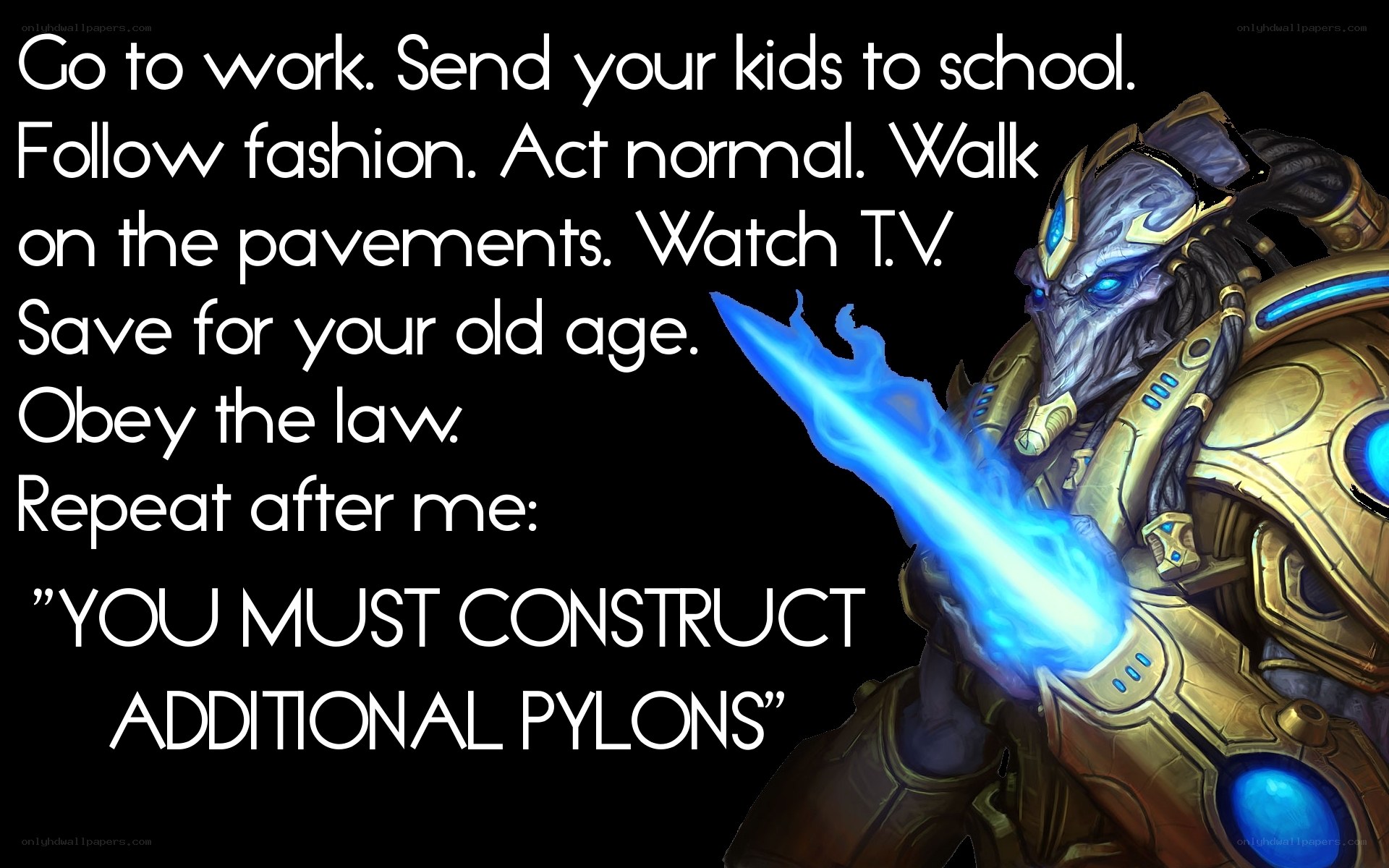 StarCraft Zeratul meme