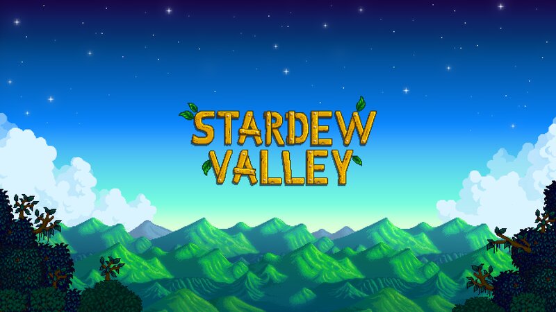 Stardew Valley Title Screen