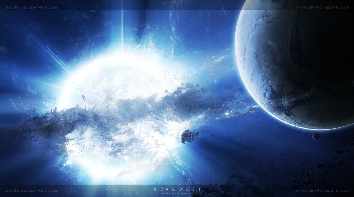 Stardust in space