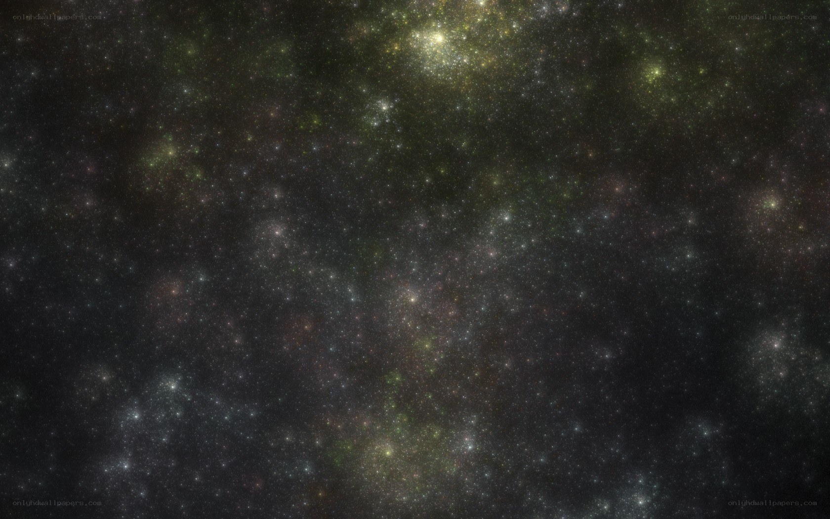 starfield in deep space