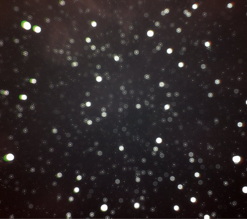 Starfield with Lens Flare