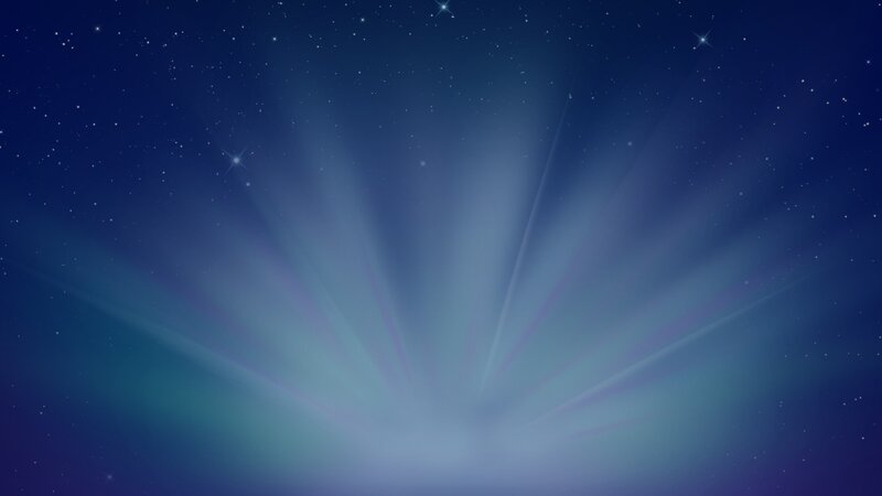 Starfield with Light Rays