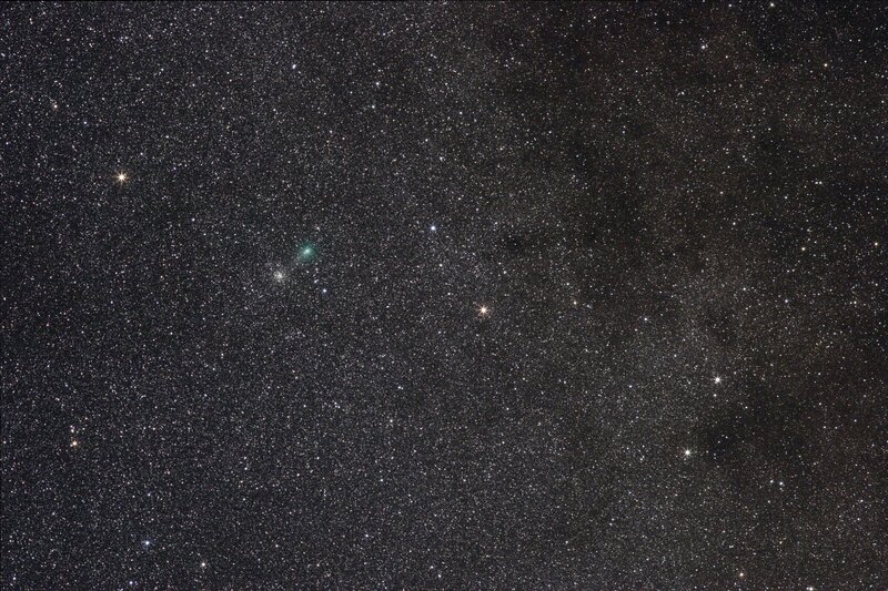 Starfield with nebula