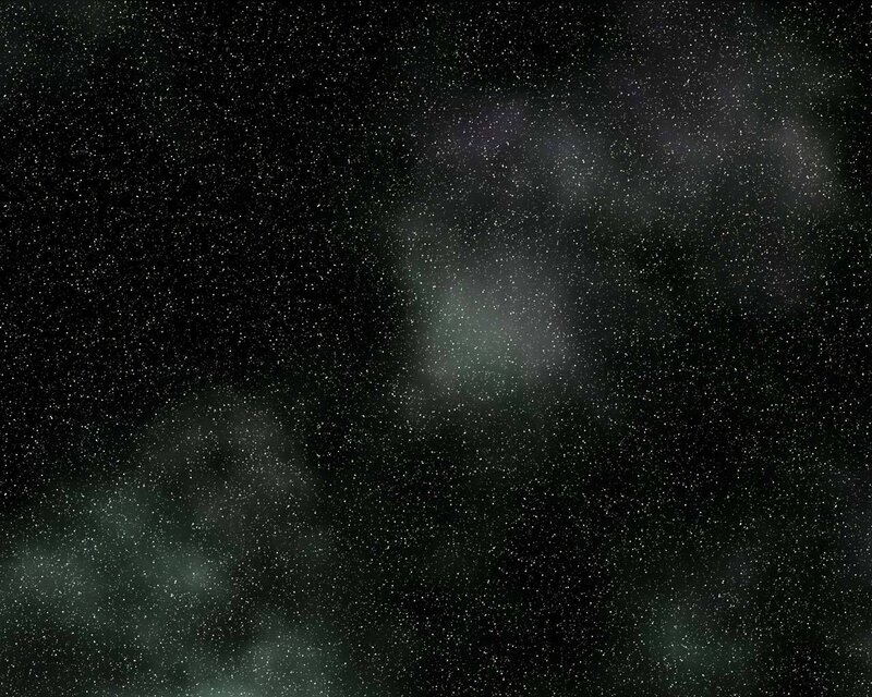 starfield with nebula