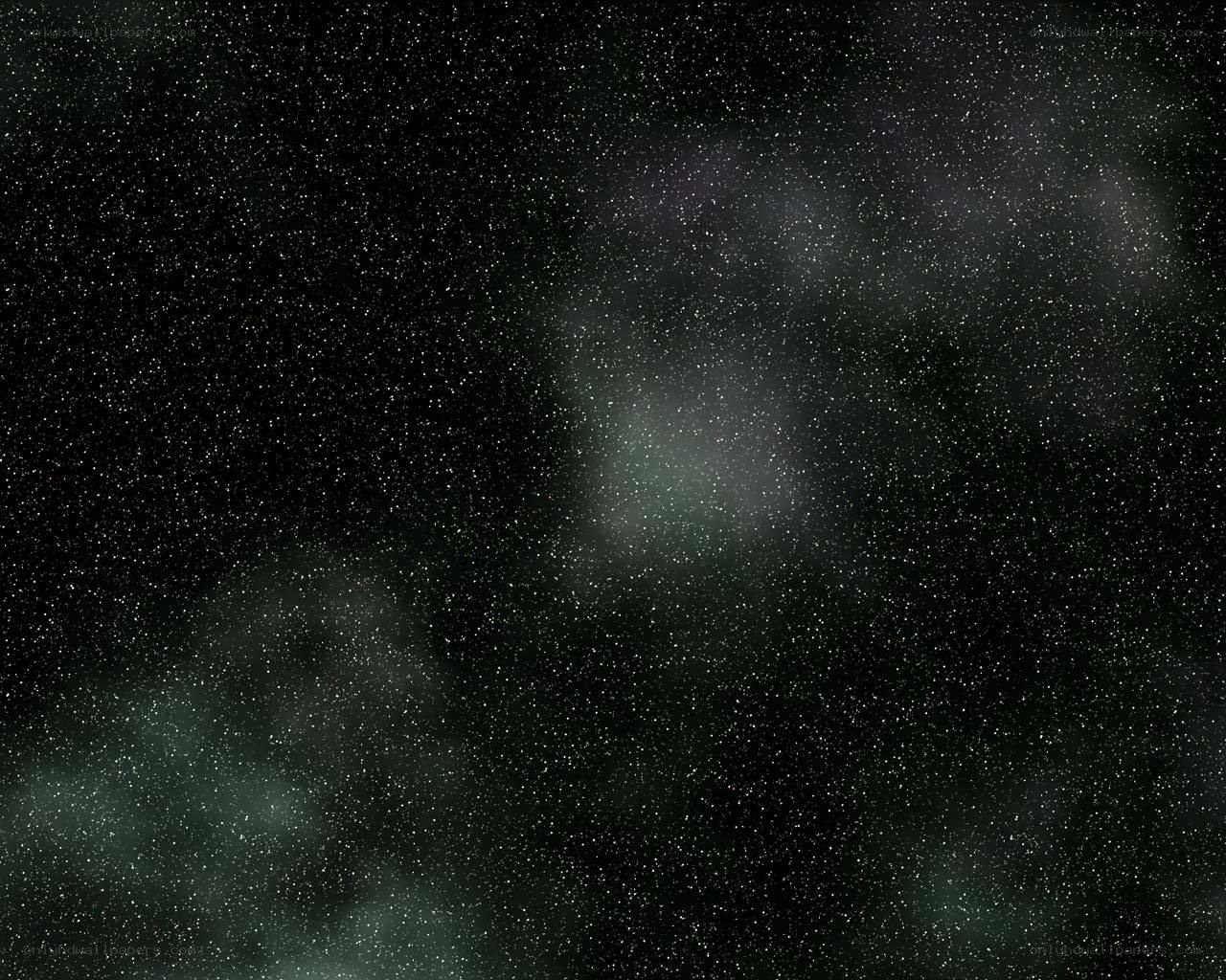 starfield with nebula
