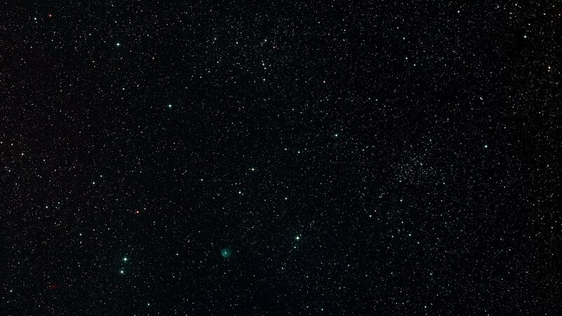 starfield with nebula
