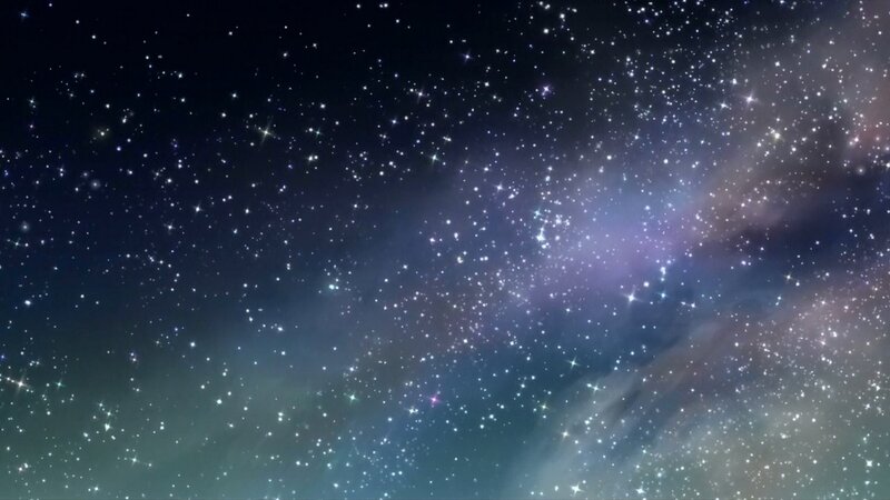 Starfield with Nebula — Black, Serene, Night