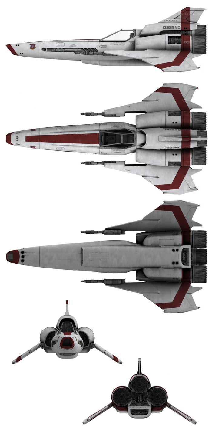 starfighter design blueprint